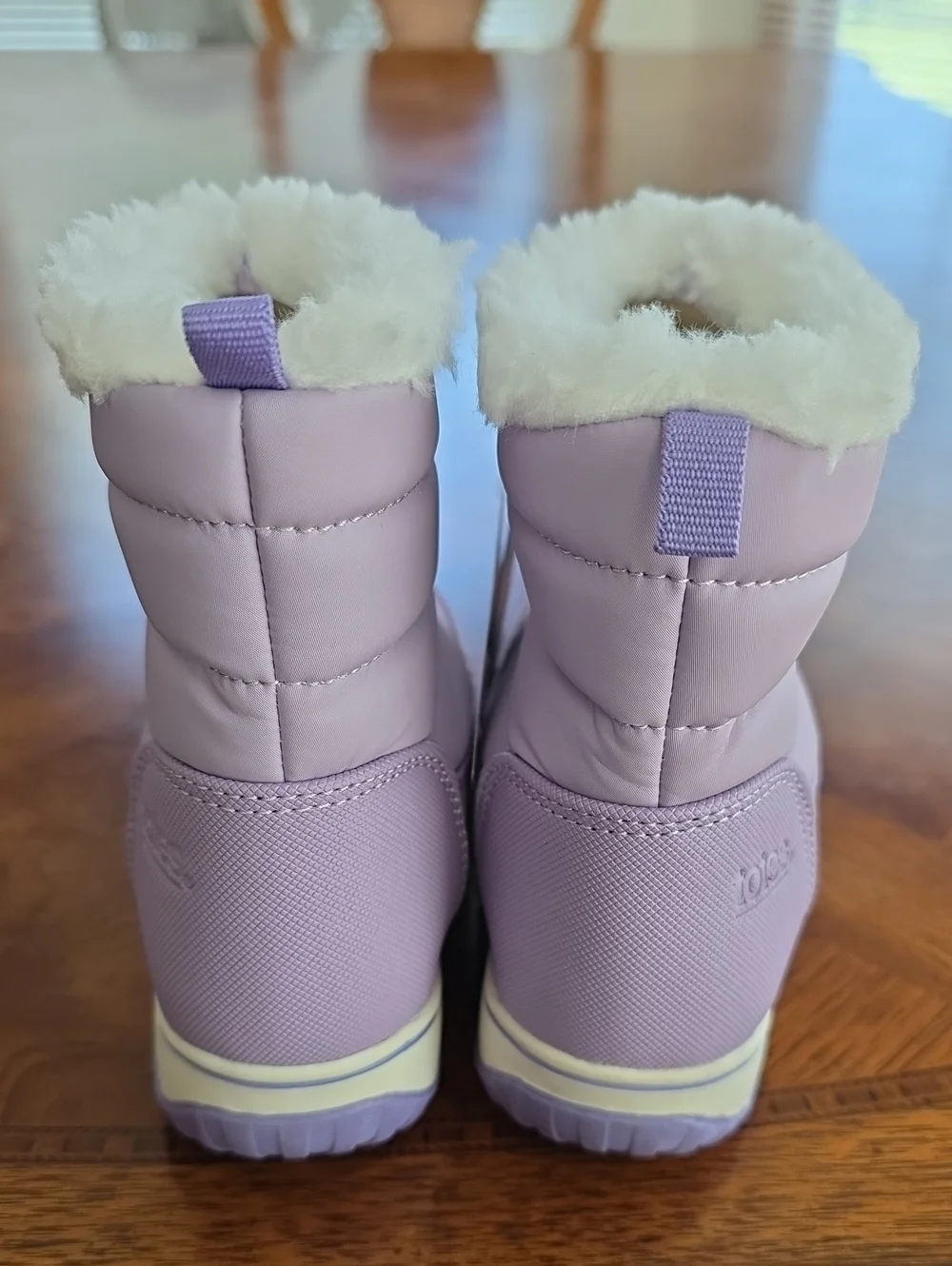 Totes Toddler Girls Zippy Waterproof Insulated Flat Heel Winter Boots LILAC 9T